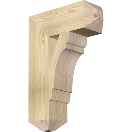 Ekena Millwork Olympic Craftsman Rough Sawn Bracket, Douglas Fir, 6"W x 18"D x 26"H BKT06X18X26OLY04RDF